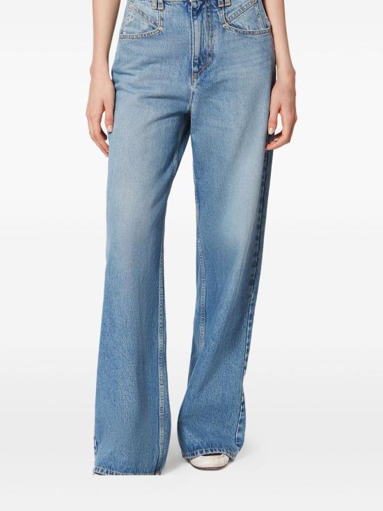 26FW 이자벨마랑 레모니 팬츠 레모니 팬츠 PA0052FBD1H02I30LU LIGHT BLUE - ISABEL MARANT