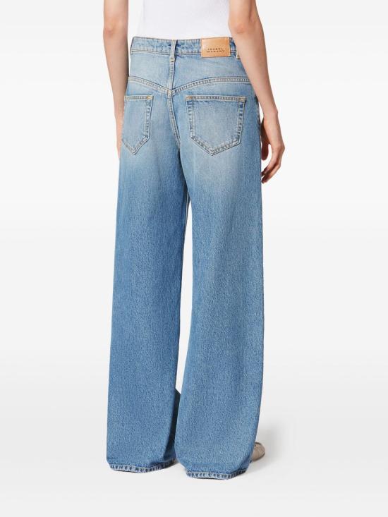 26FW 이자벨마랑 레모니 팬츠 레모니 팬츠 PA0052FBD1H02I30LU LIGHT BLUE - ISABEL MARANT