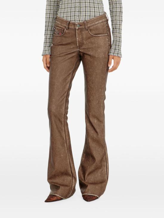 26FW 디젤 스트레이트 팬츠 A255020NJCJ7BB BROWN - DIESEL