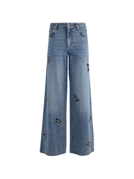 26FW 앨리스 앤 올리비아 데님 팬츠 CD606E38138R421 NAVY