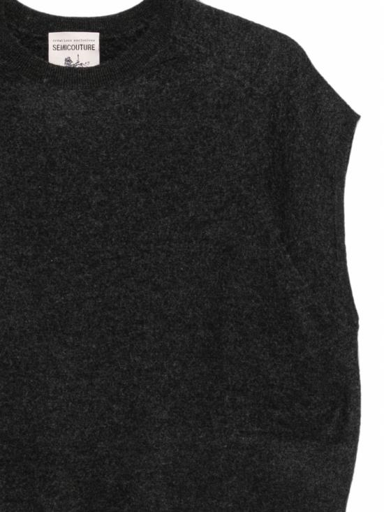 26FW 세미쿠튀르 스웨터 Y6WB02Y471 GREY - SEMI-COUTURE