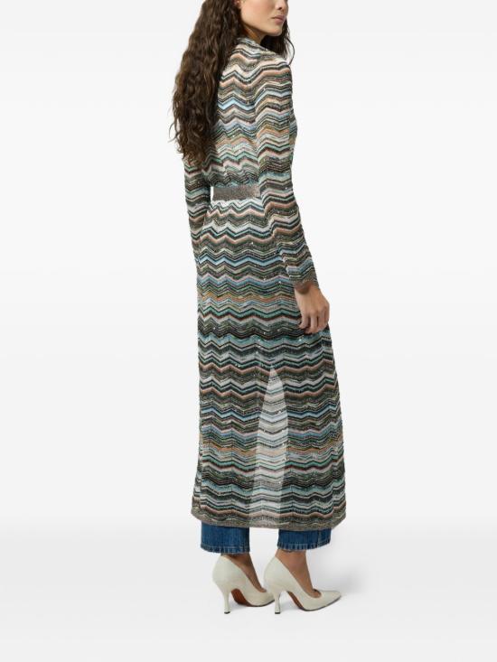 26FW 미소니 롱 원피스 DS26WM0MBK01KSSMSPO MULTICOLOR - MISSONI