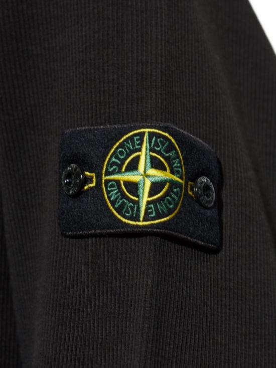 26FW 스톤 아일랜드 오가닉 코튼 인터락 맨투맨 L2S156100017S0472V0029 BLACK - STONE ISLAND