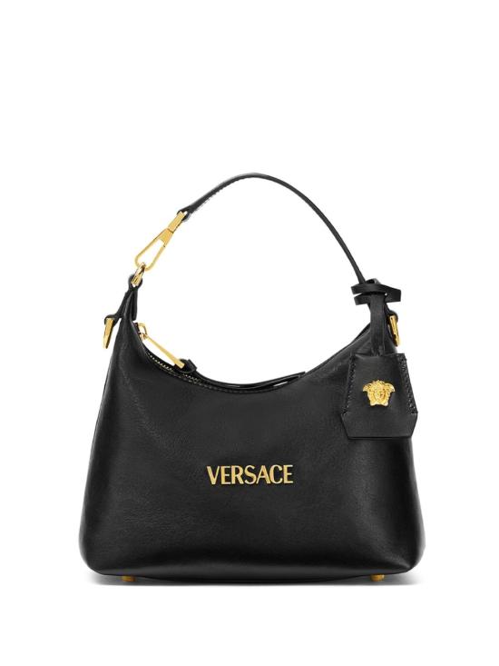 26FW 베르사체 VERSACE TAG 나파 호보백 10183021A131711B00V BLACK