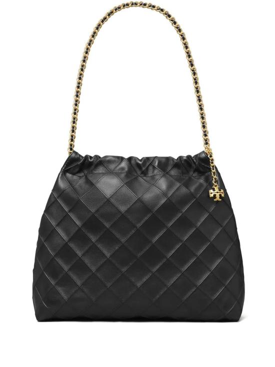 26FW 토리버치 에센셜 U 나일론 토트백 162450001 BLACK