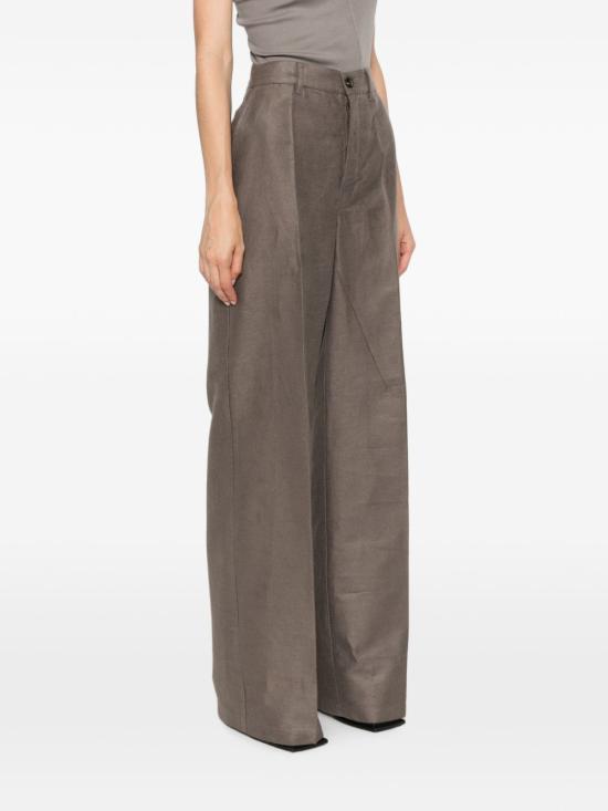 26FW 릭 오웬스 스트레이트 팬츠 RP02F5317MOR34 GREY - RICK OWENS