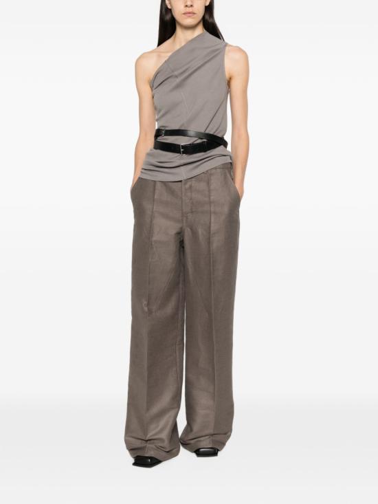 26FW 릭 오웬스 스트레이트 팬츠 RP02F5317MOR34 GREY - RICK OWENS