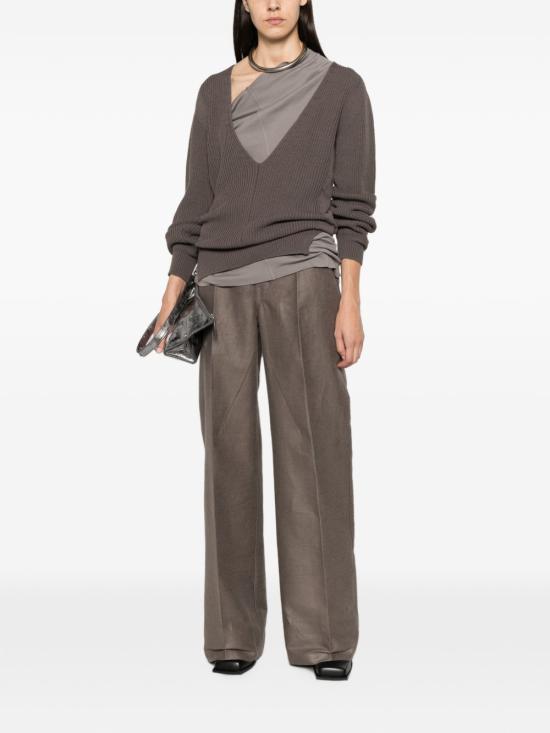 26FW 릭 오웬스 스웨터 RP02F5631KWVH78 GREY - RICK OWENS