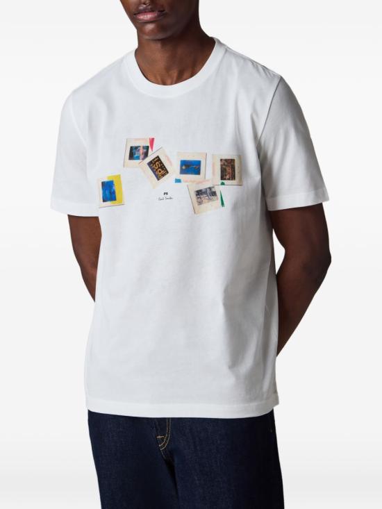 26FW PS 바이 폴스미스 반팔 티셔츠 M2R011RWP687301 WHITE - PS BY PAUL SMITH