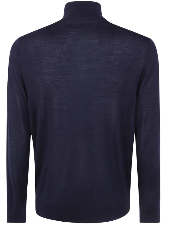 26FW 폴 스미스 집업 니트 M1R972ZW0315449 NAVY - PAUL SMITH
