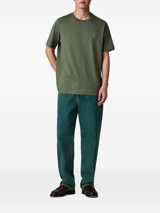 26FW PS 바이 폴스미스 반팔 티셔츠 M2R011RZW2006435E GREEN - PS BY PAUL SMITH