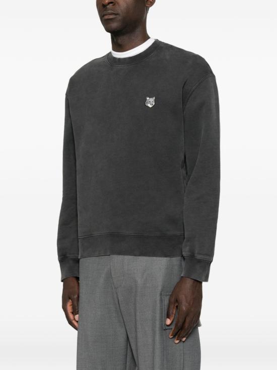 26FW 메종키츠네 스웨터 PM00304KMBIT40519 BLACK - MAISON KITSUNE