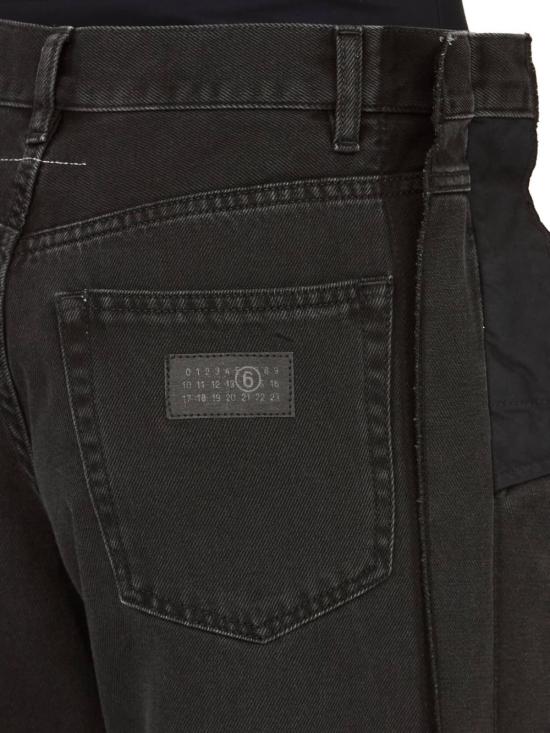 26FW MM6 메종마르지엘라 스트레이트 팬츠 S62LB0200M30011971 BLACK - MM6 MAISON MARGIELA