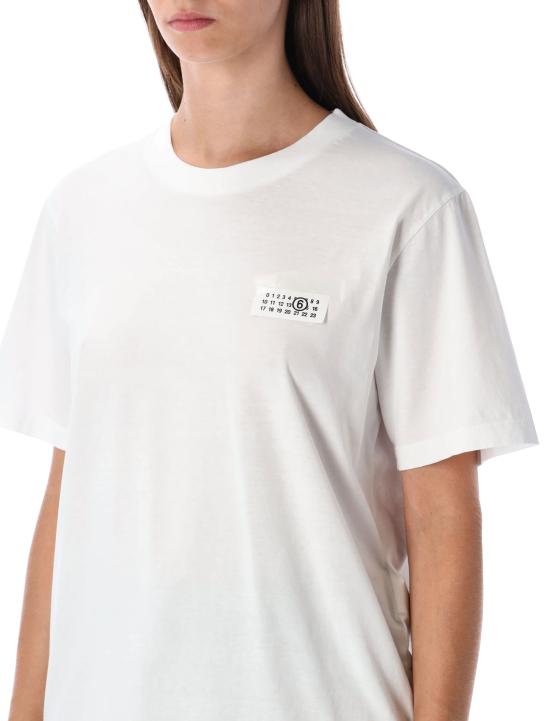 26FW MM6 메종마르지엘라 반팔 티셔츠 S62GD0210M20115100 WHITE - MM6 MAISON MARGIELA