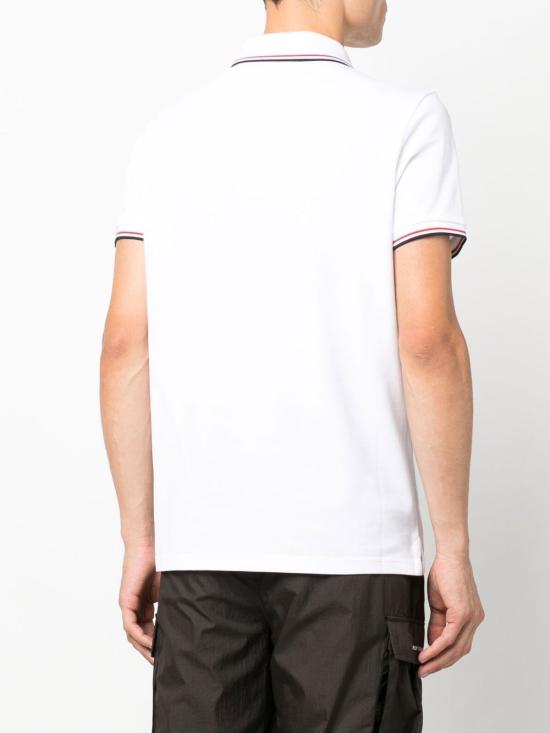 26FW 몽클레어 폴로 티셔츠 L20918A7030084556001 WHITE - MONCLER