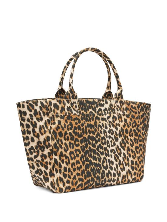 26FW 가니 미디엄 토트백 B2110060859 LEOPARD PRINT - GANNI
