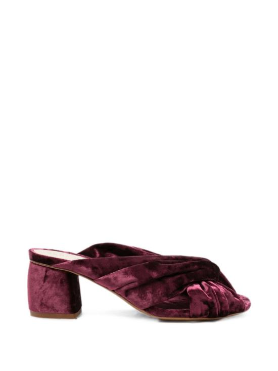 26FW 포르테포르테 뮬/슬리퍼 15223MYSHOESRUBY RED