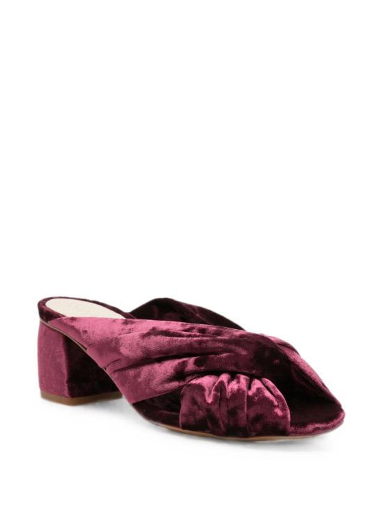 26FW 포르테포르테 뮬/슬리퍼 15223MYSHOESRUBY RED - FORTE FORTE