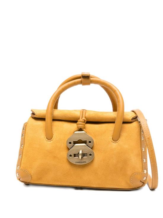 26FW 자넬라토 토트백 070800BABYZASHMERECACTUSZ1029 YELLOW