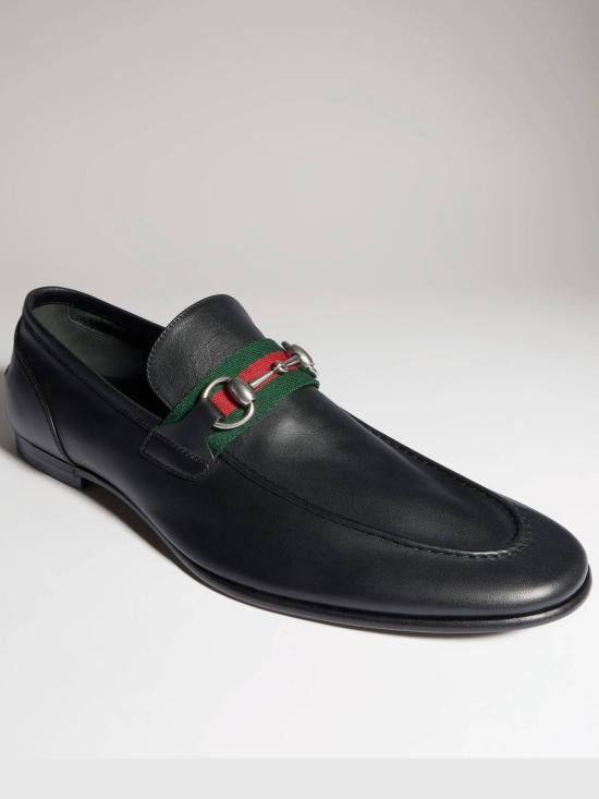 26FW 구찌 코모 홀스빗 레더 로퍼 코모 홀스빗 레더 로퍼 874936AAGSM1060 BLACK - GUCCI
