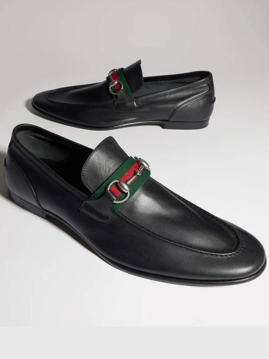26FW 구찌 코모 홀스빗 레더 로퍼 코모 홀스빗 레더 로퍼 874936AAGSM1060 BLACK - GUCCI