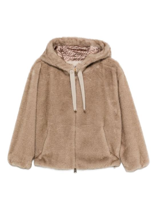 26FW 에르노 멜란지 얼터너티브 밍크 퍼 보머 자켓 GI000318D127391985 BEIGE