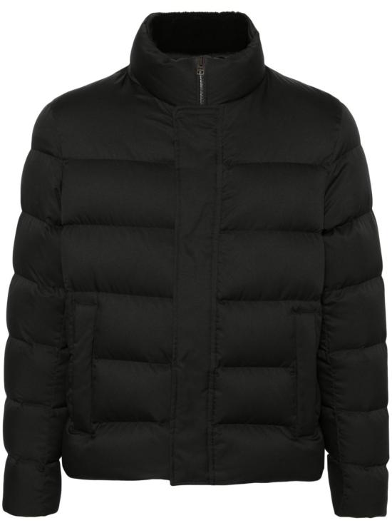 26FW 에르노 아렌델레 포 퍼 봄버 다운 자켓 PI001019U12414Z9300 BLACK
