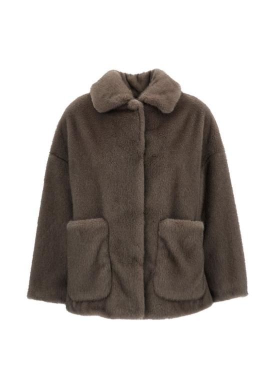 26FW 에르노 무스탕 GC000600D127392700 BROWN
