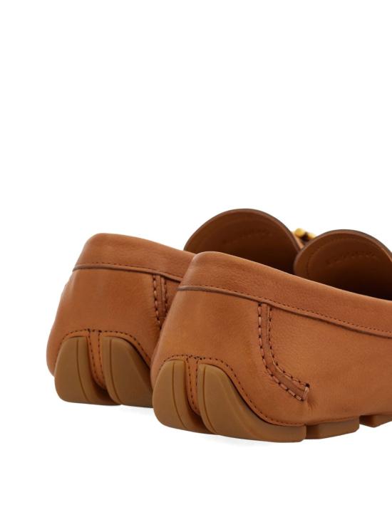 26FW 살바토레 페라가모 간치니 드라이빙 슈즈 02C398794903173 BEIGE - SALVATORE FERRAGAMO