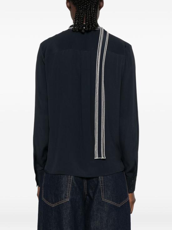26FW 파비아나 필리피 블라우스 CAD216F267M2945146 NAVY - FABIANA FILIPPI