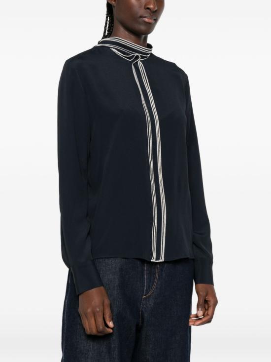26FW 파비아나 필리피 블라우스 CAD216F267M2945146 NAVY - FABIANA FILIPPI