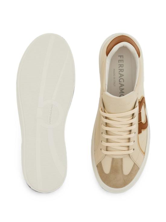 26FW 살바토레 페라가모 스니커즈 02B016796261007 ECRU - SALVATORE FERRAGAMO