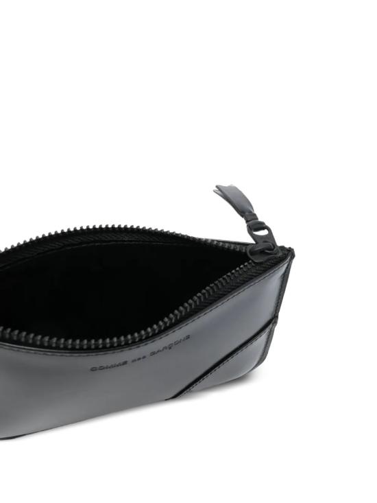 26FW 꼼데가르송 클래식 레더 라인 파우치 SA81001 BLACK - COMME DES GARCONS