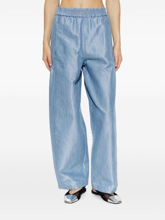 26FW 엠포리오 아르마니 스트레이트 팬츠 EW004806AF26173MB003 LIGHT BLUE - EMPORIO ARMANI