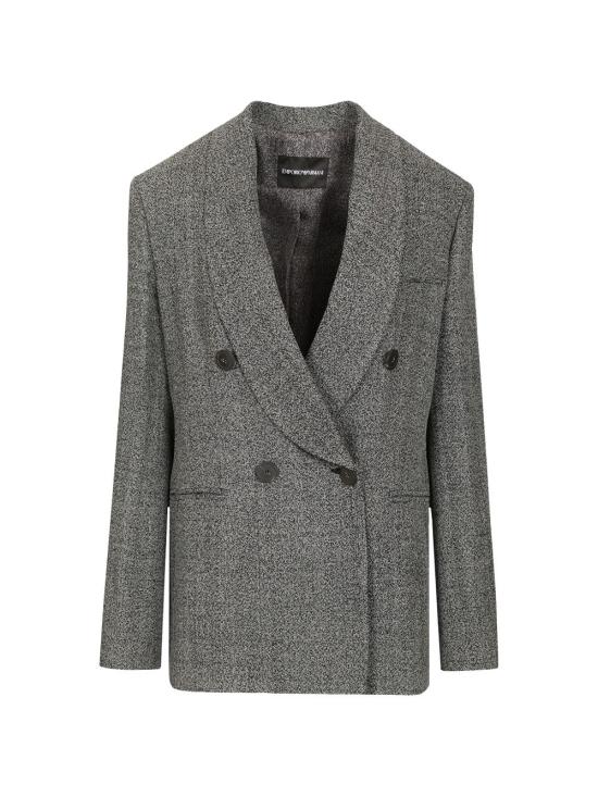26FW 엠포리오 아르마니 수트 자켓 EW004839TE21435FC257 BLACK