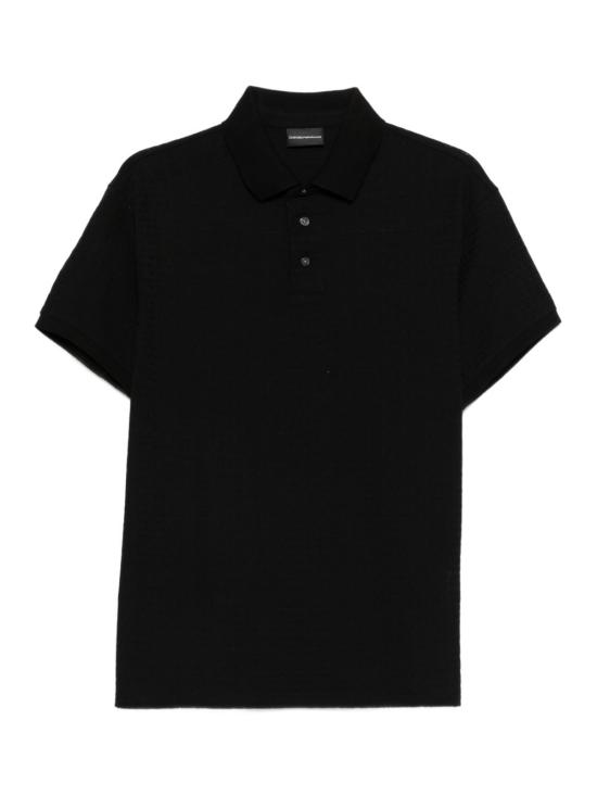 26FW 엠포리오 아르마니 폴로 티셔츠 EM004595AF10762FC293 BLACK
