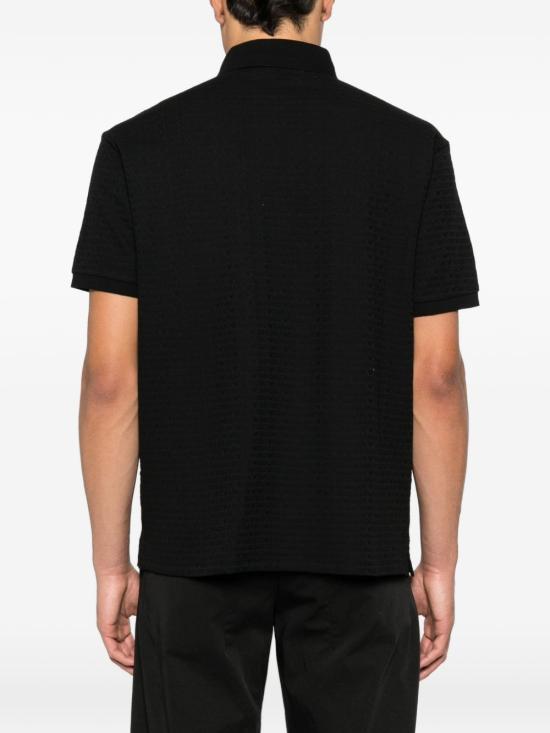 26FW 엠포리오 아르마니 폴로 티셔츠 EM004595AF10762FC293 BLACK - EMPORIO ARMANI