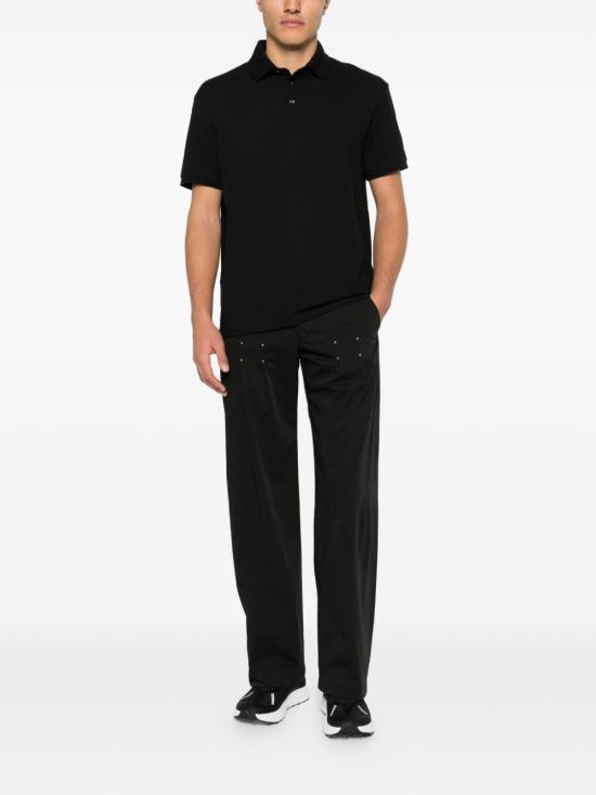 26FW 엠포리오 아르마니 폴로 티셔츠 EM004595AF10762FC293 BLACK - EMPORIO ARMANI