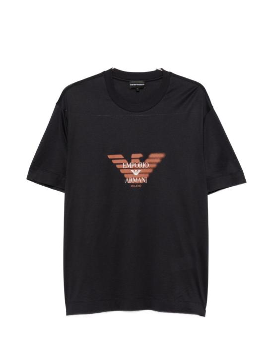 26FW 엠포리오 아르마니 반팔 티셔츠 EM006765AF10017UB118 NAVY