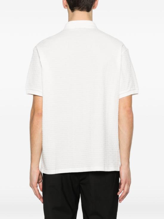 26FW 엠포리오 아르마니 폴로 티셔츠 EM004595AF10762F0185 WHITE - EMPORIO ARMANI