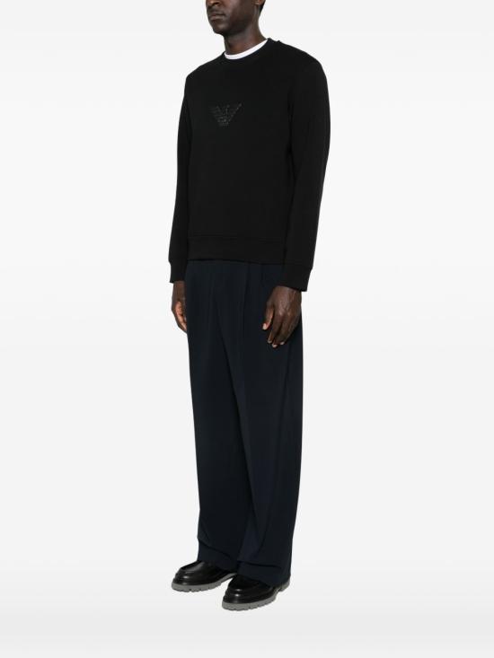 26FW 엠포리오 아르마니 스웨터 EM004541AF10013MC539 BLACK - EMPORIO ARMANI