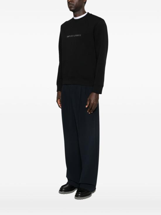 26FW 엠포리오 아르마니 스웨터 EM004541AF10013MC540 BLACK - EMPORIO ARMANI