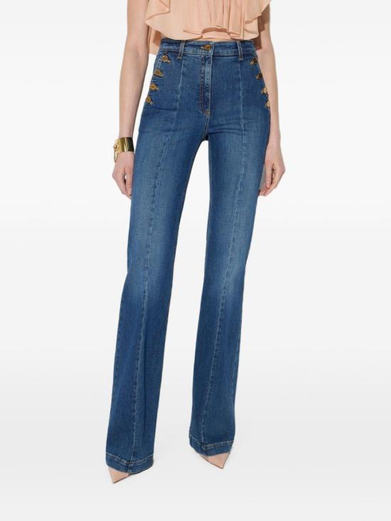 26FW 엘리자베타프랜치 데님 팬츠 PJ12D66E2139 NAVY - ELISABETTA FRANCHI