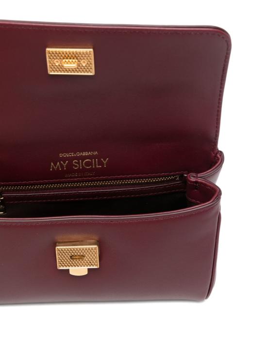 26FW 돌체앤가바나 마이 시실리 핸드백 BB7864B732180346 BORDEAUX - DOLCE & GABBANA