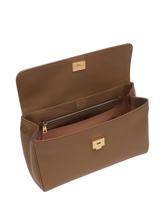 26FW 돌체앤가바나 마이 시실리 핸드백 BB7782B73218Z093 LUGGAGE - DOLCE & GABBANA