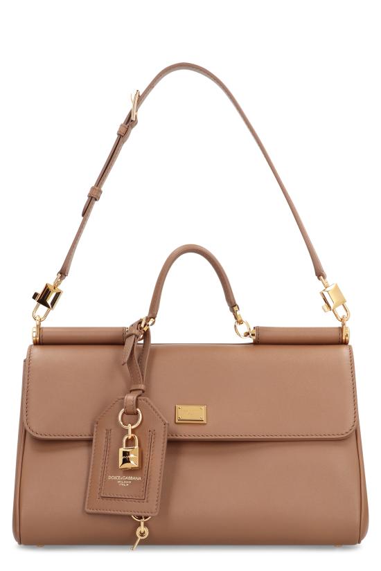 26FW 돌체앤가바나 마이 시실리 핸드백 BB7782B73218Z093 LUGGAGE - DOLCE & GABBANA