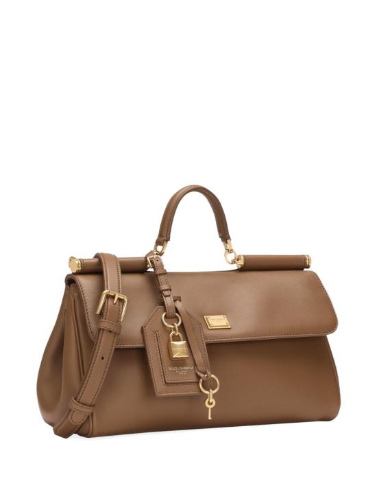 26FW 돌체앤가바나 마이 시실리 핸드백 BB7782B73218Z093 LUGGAGE - DOLCE & GABBANA