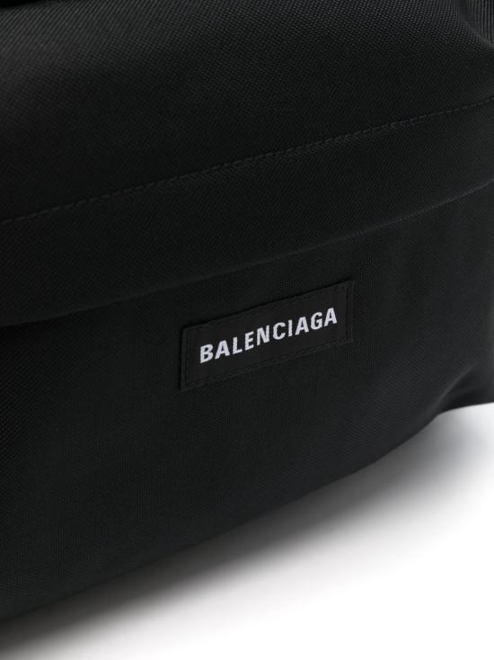 26FW 발렌시아가 로고 패치 익스플로러 백팩 5032212VZ371000 BLACK - BALENCIAGA