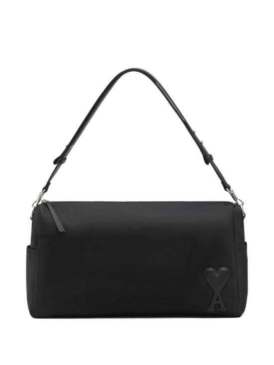 26FW 아미 톤온톤 하트 로고 나일론 마르셀 라지백 ULL706AW0001001 BLACK