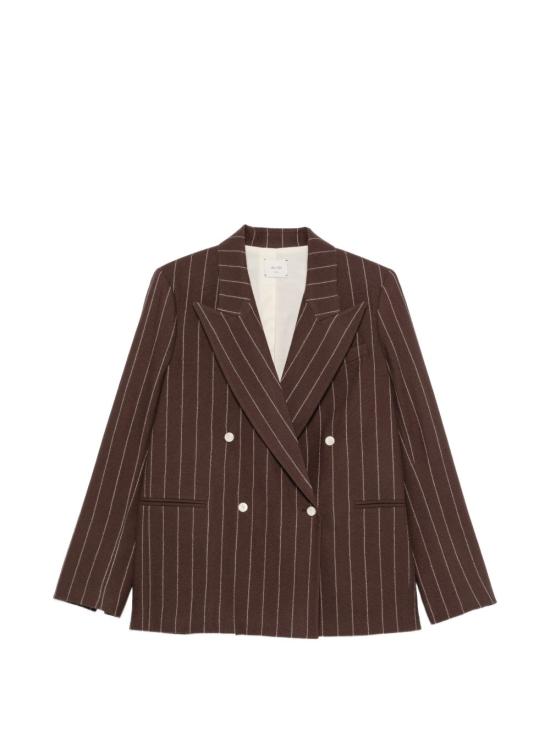 26FW 알리지 수트 자켓 166815A6052CACAO BROWN